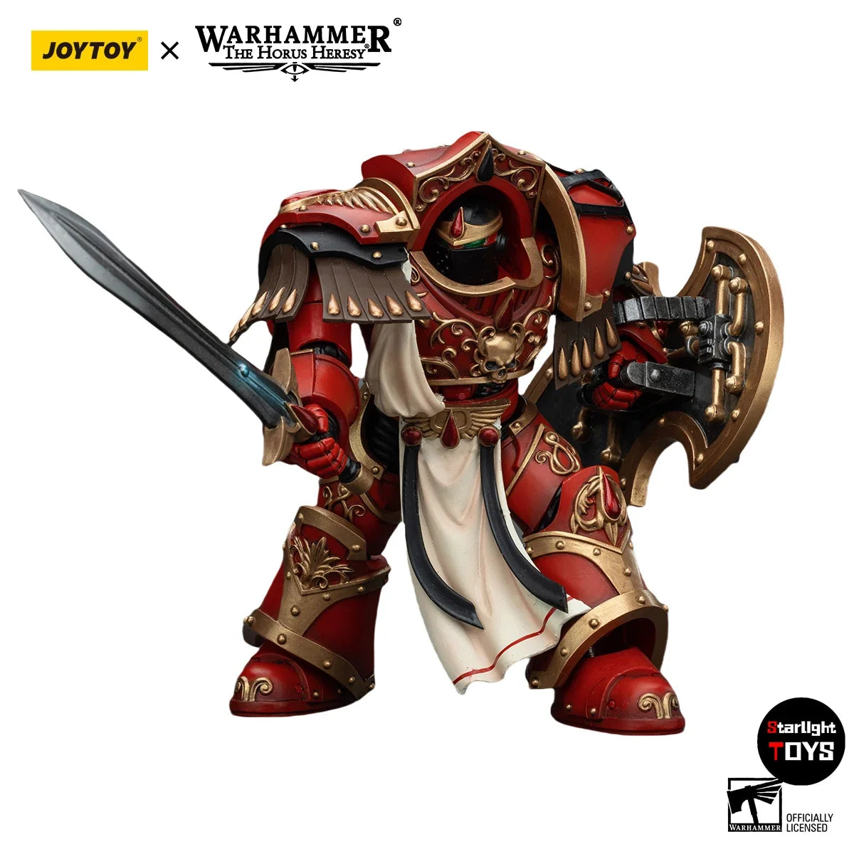 JOYTOY Warhammer 40K Blood Angels Crimson Paladins Squad Model Toy Gift 1/18 Action Figure