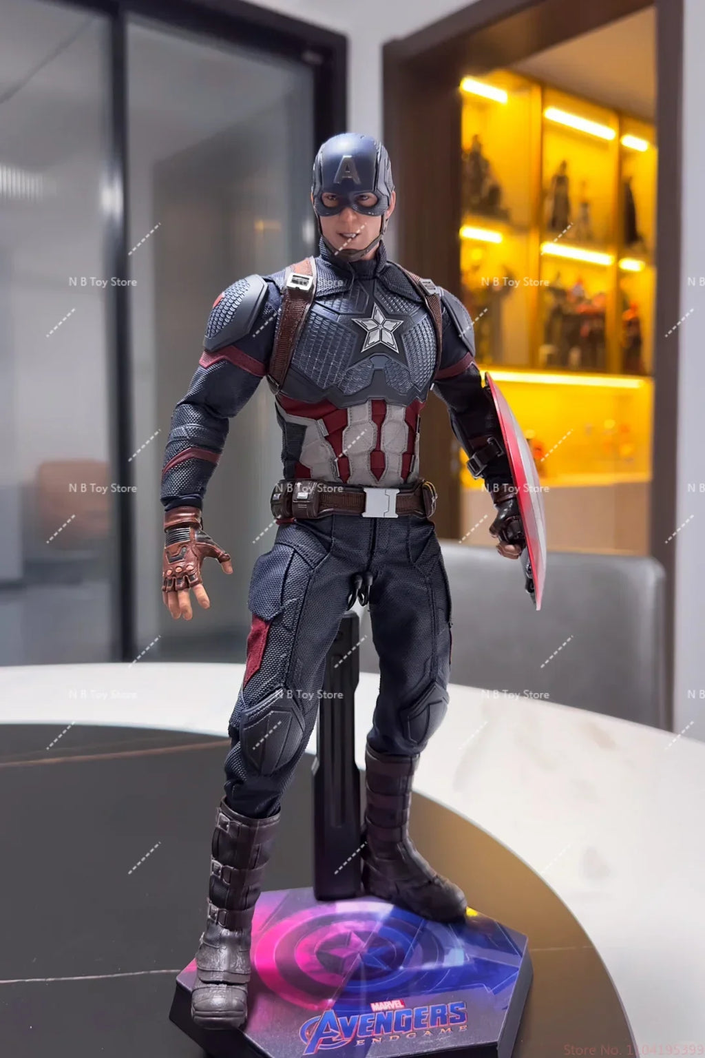 In Stock Genuine HOTTOYS HT MMS536 1/6 Marvel Avengers 4 Captain America 7.0 Action Figure Model Toys