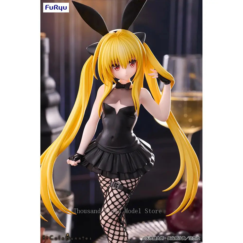 Original FuRyu BiCute Bunnies To LOVEru Darkness Eve Anime Actionfigur Echtes PVC-Modell Geschenk Nette Sammelpuppe Spielzeug