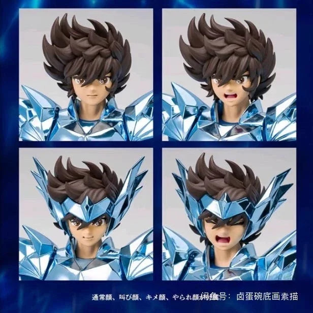 In Stock Bandai Holy Clothes Myth Nordic God Fight Blue Odin War Robe Sagittus Seiya Anime Figure Model Collection Toys