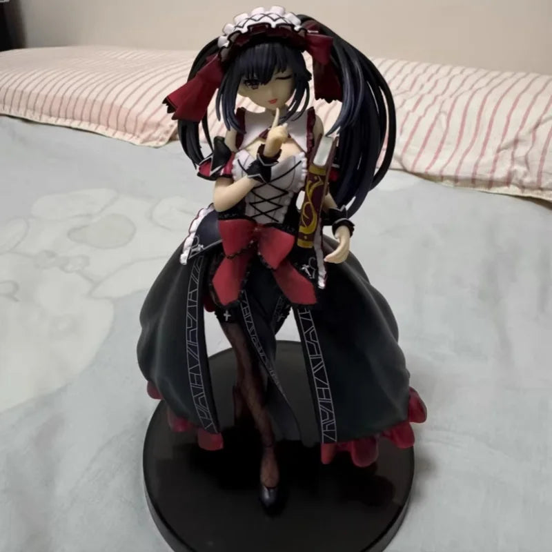 Date a Live Kurumi Tokisaki Anime Figure 'Nibelcole' Gothic Lolita Spirit Collector Statue for Desktop Display Gift in Stock