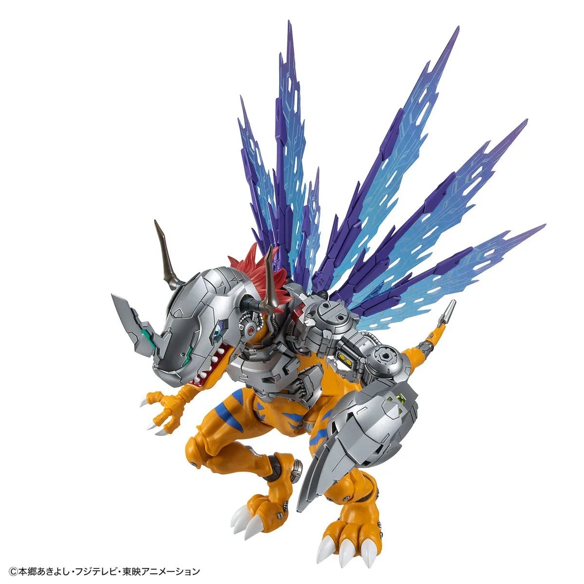 In Stock BANDAI Figure-rise Standard Amplified Digimon Adventure METALGREYMON (VACCINE) Anime Action Figures Assembly Model Toy