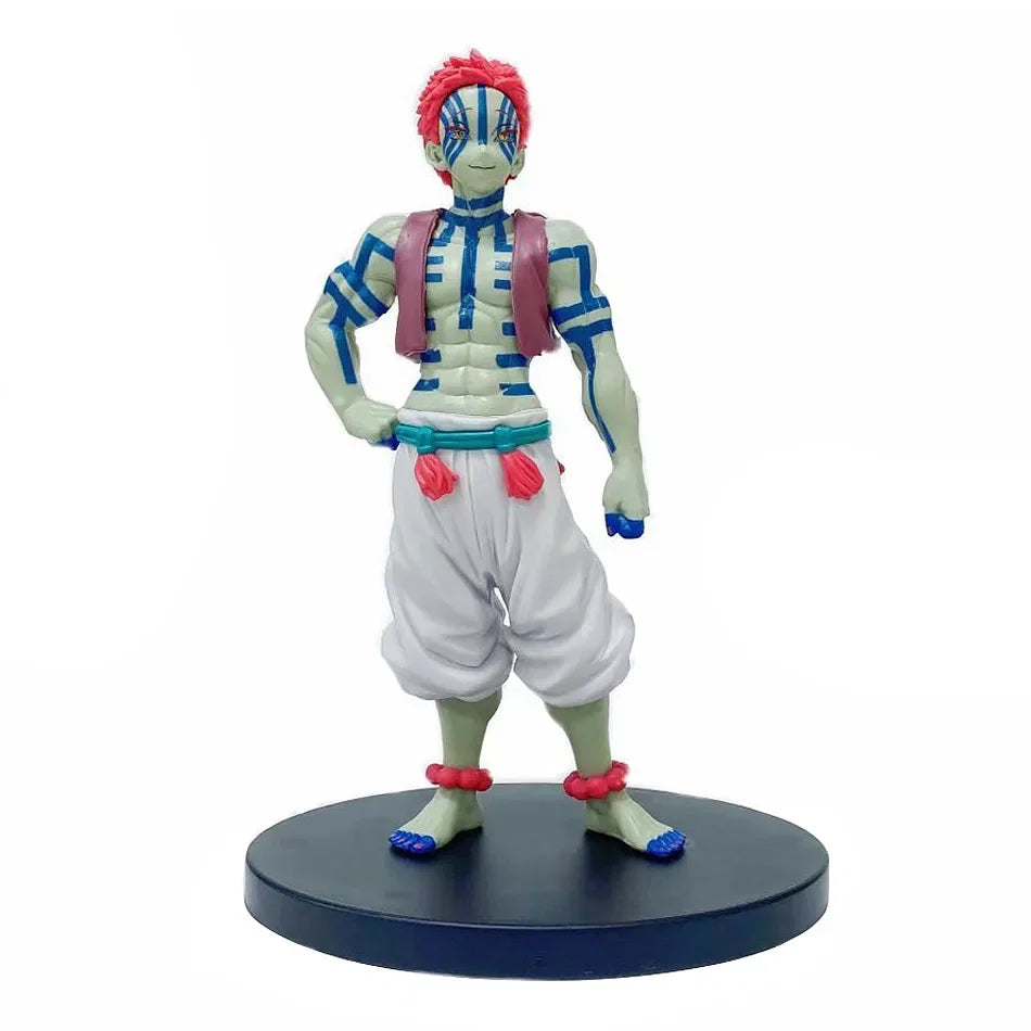 Anime 16CM Demon Slayer Kimetsu No Yaiba Figure Kamado Tanjirou Action Figure Agatsuma Zenitsu Nezuko Warrior PVC Model Toys AAA