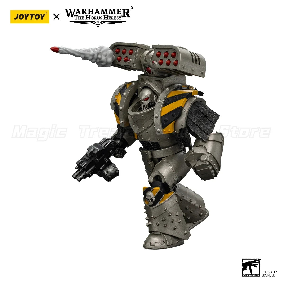 【MT】JOYTOY 1/18 Action Figure Warhammer 40K Lron Warriors Tyrant Siege Master Terminator with Rocket Launcher Model Toys