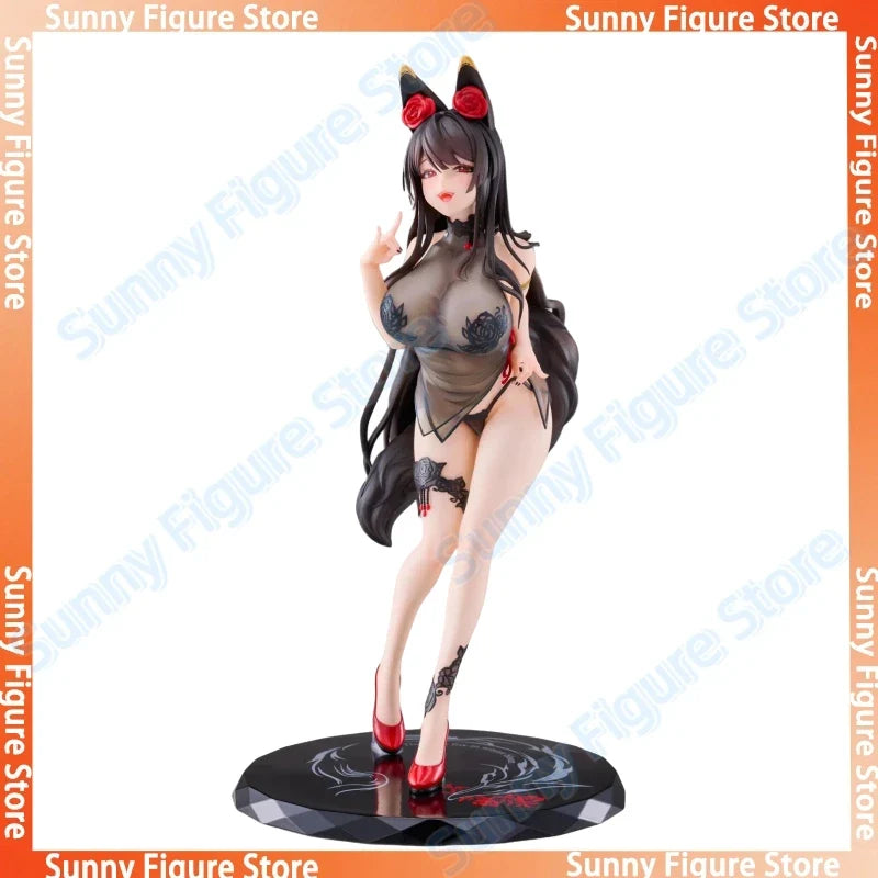 In Stock Maxcute 1/6 Rose Red Lady Matchmaker Sexy Girl 28cm Doll Anime Figures Gift Toys Models PVC Collectible