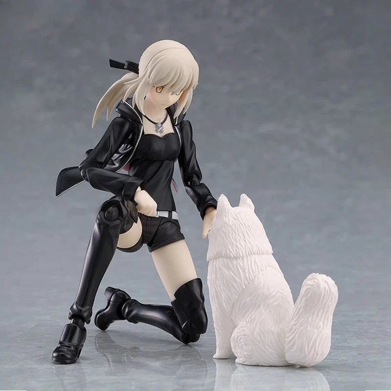 Max Original Figma Series《Artoria Pendragon [ALTER] Shinjuku Ver.》Anime Figure Assembly Model Toys Collectible Model Ornaments