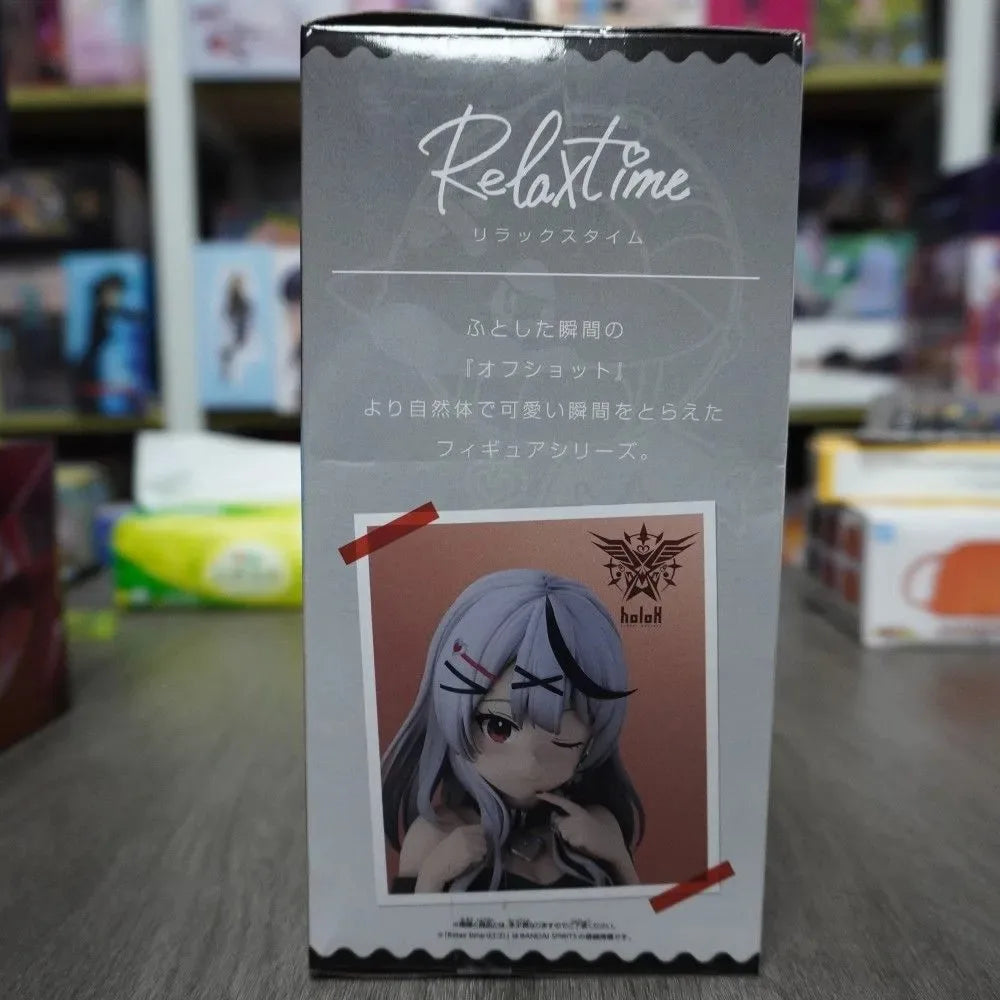 In Stock Bandai Original Genuine Banpresto Virtual Idol Hololive Sakamata Chloe Relax Time 12cm Model Toy Figures Birthday Gift