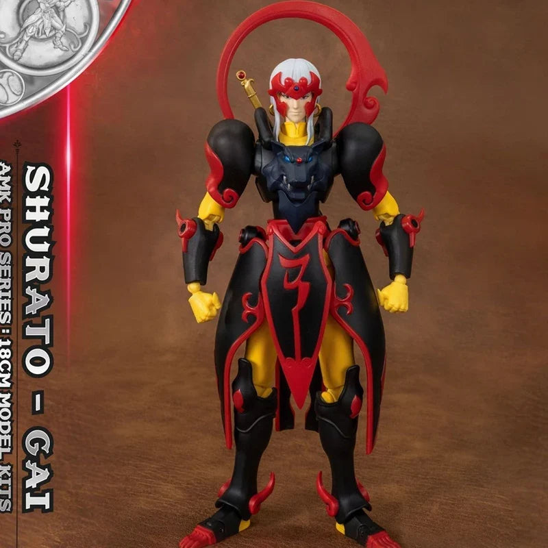 Yolopark AMK PRO X Series Tenkuu Senki Shurato Kuroki Gai Metal Armor With Object Action Figure Pre-order