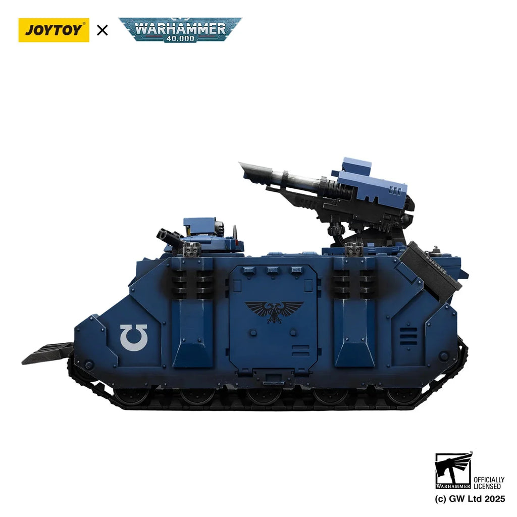 JOYTOY 1/18 Warhammer 40K Action Figures Ultramarines Razorback with twin lascannon