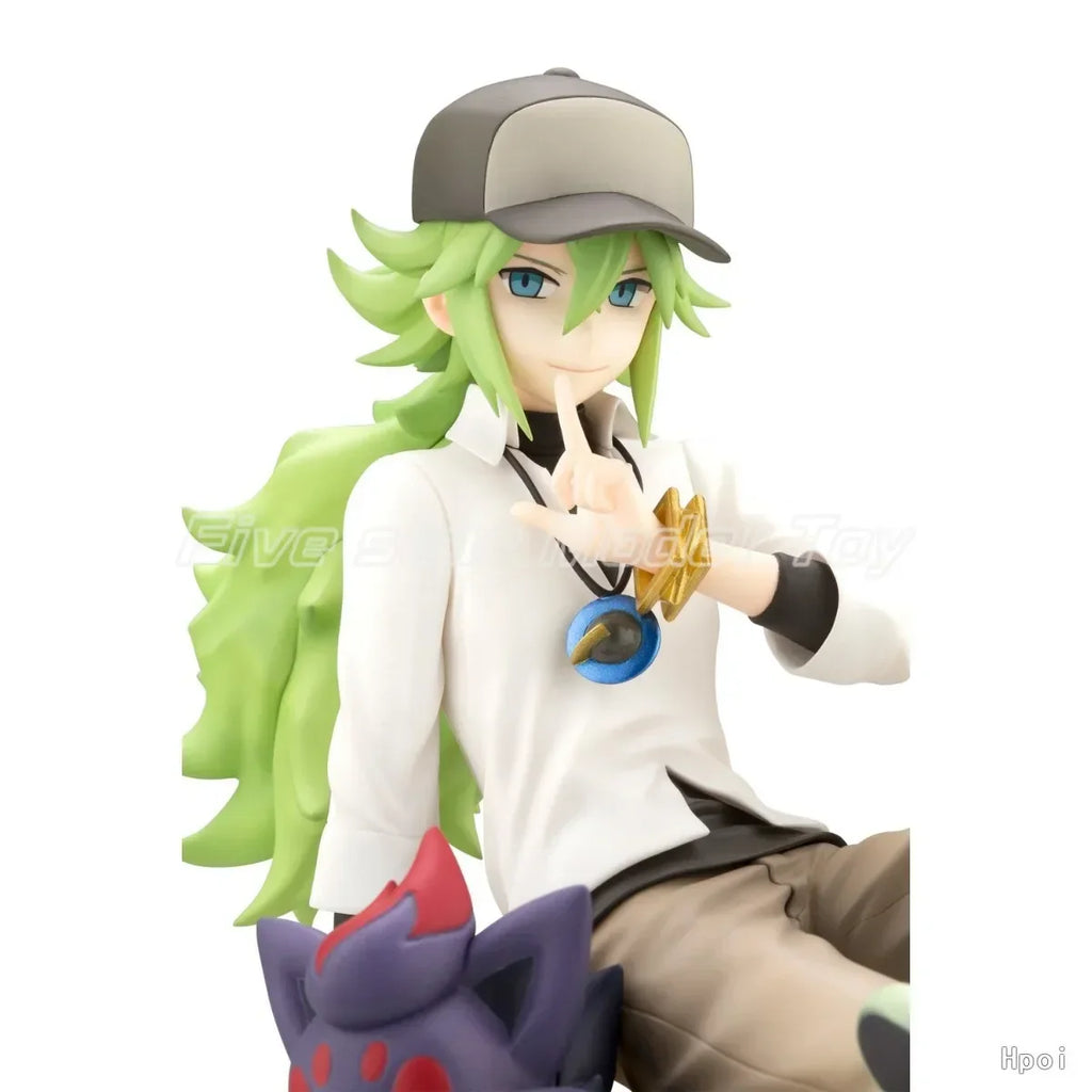 In Stock Original KOTOBUKIYA Pokémon Black/White N& Soloa Anime Action Figure Model Toys Gifts Collection