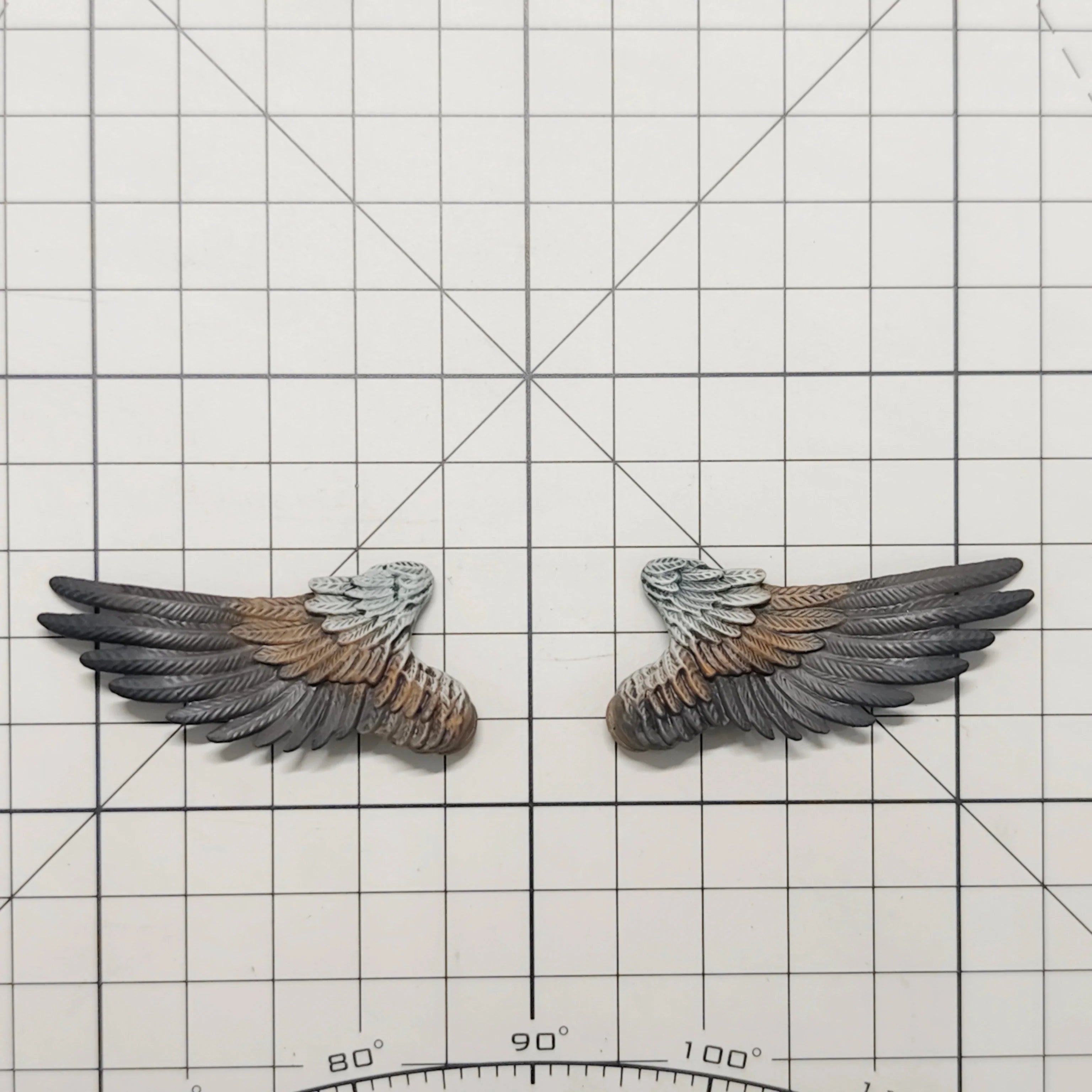 【No Figure】1/12 Scale Male Conversion Parts Four Knight Mythic Legions Knight Wing Ear Accessory Fit 6inch Kotobukiya Model