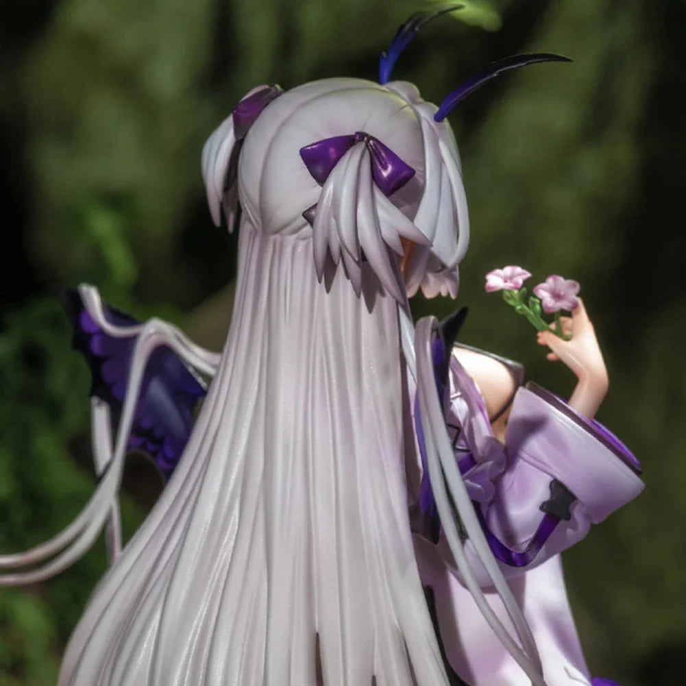 Anime Bechuania Figure Butterfly Girl Standing Desktop Ornament PVC Action Adult Figure Connecting Bechuania Model Gift Toy 23cm