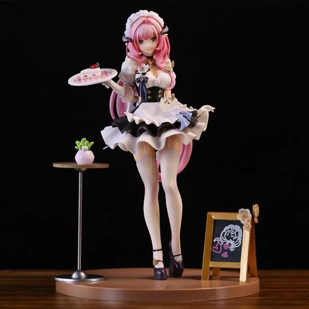9.84in/25cm Anime Honkai Impact Figur Elysia Actionfiguren PVC Statue Modell Sammlung Spielzeug Geschenke