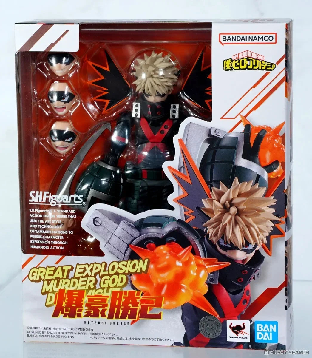 Bandai S.H.Figuarts SHF My Hero Academia deku Anime Action Fighter Finished Model Toy gift for Children kid