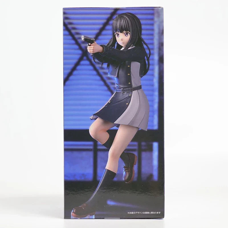 In Stock FuRyu Trio-Try-iT Lycoris Recoil Nishikigi Chisato Inoue Takina PVC 21CM Anime Action Figures Model Ornament Toy