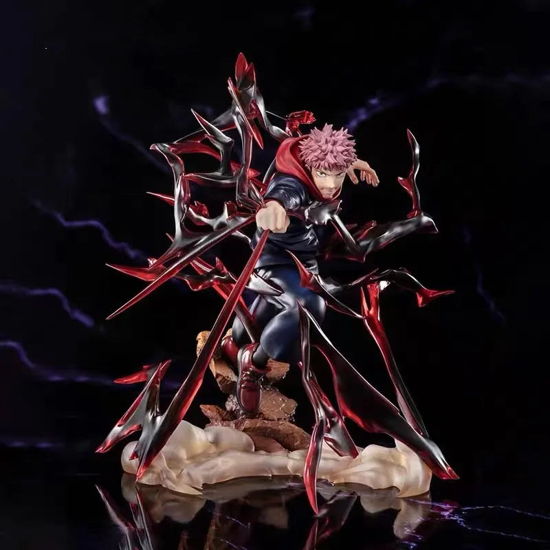 Jujutsu Kaisen Figure Yuji Itadori Black Flash Ver Figuarts Zero Fz Model Anime Surrounding Statues Ornaments Decorations Gift