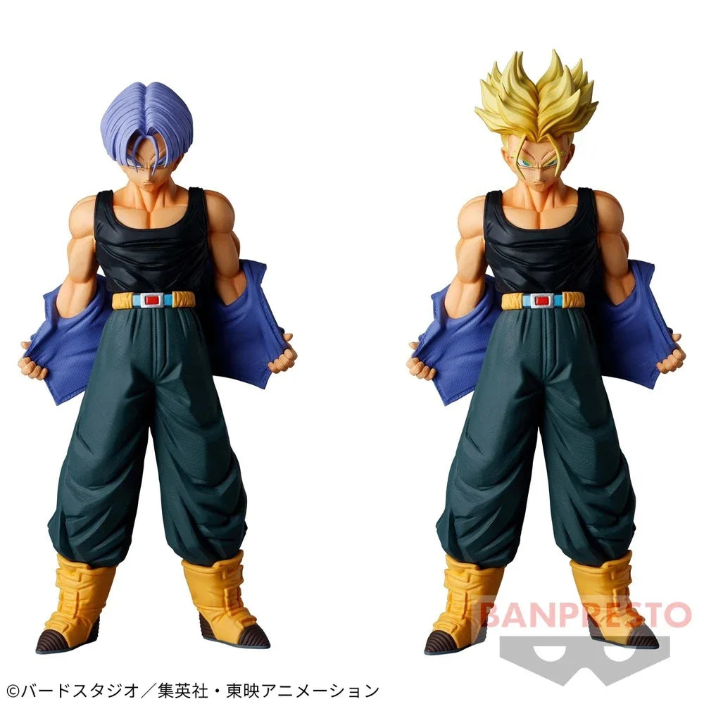 In Stock Original Banpresto Solid Edge Works Dragon Ball Figure Trunks Figure Anime Genuine Model Toy