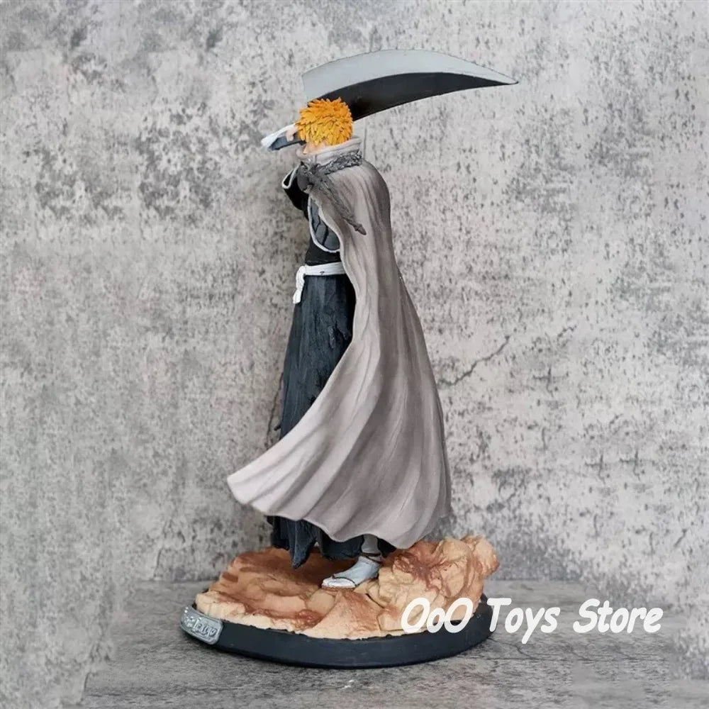 Anime Bleach Figure Kurosaki Ichigo Action Figures Pvc Statue Desktop Ornamen Collection Model Toys Gifts 33cm