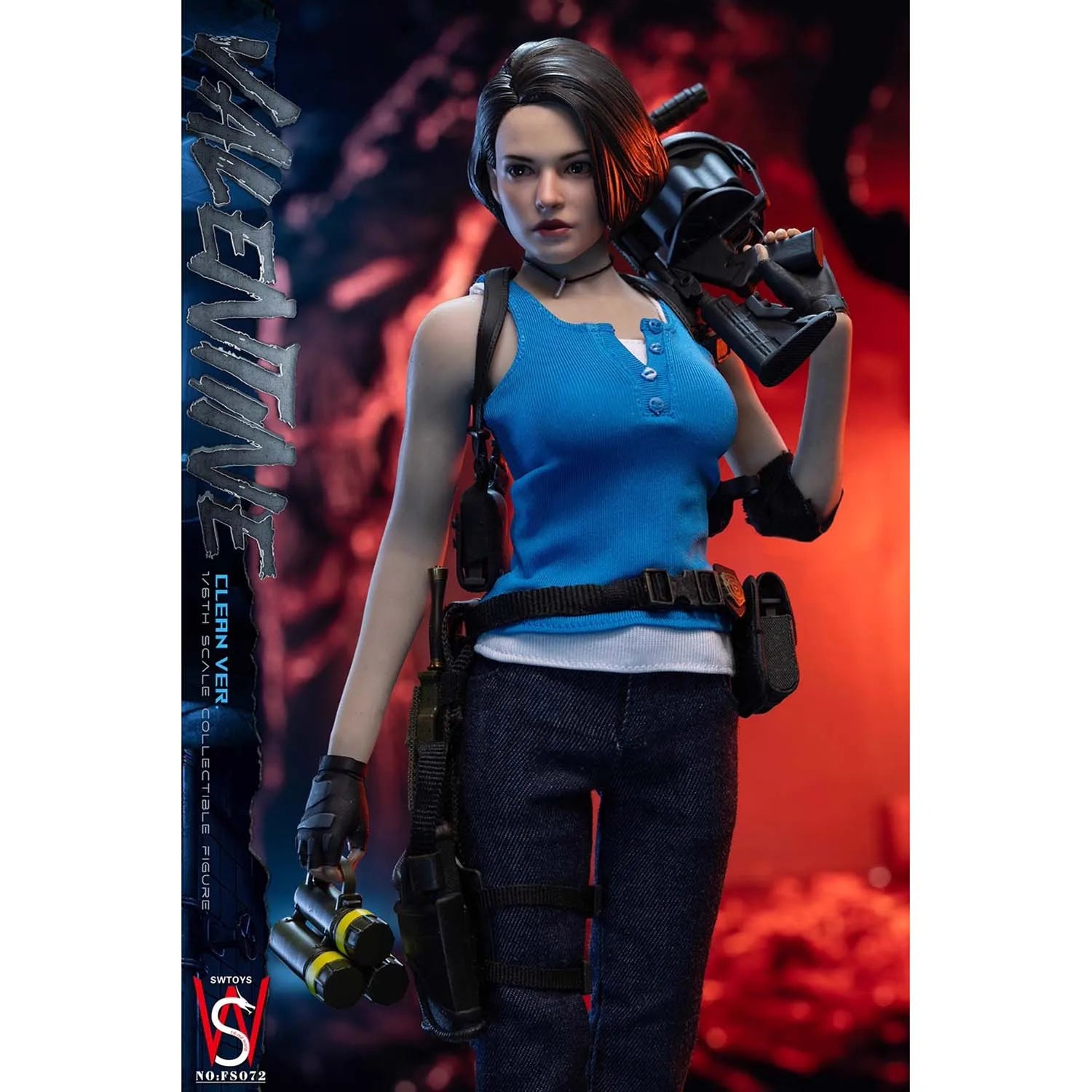 SWTOYS FS072 FS073 1/6th Scale VALENTINE Action Figure