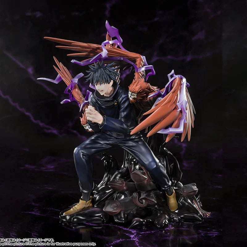 Bandai Genuine Fushiguro Megumi Figuarts ZERO Jujutsu Kaisen Super Robot Wars  EXTRA BATTLE Anime Peripheral Doll for Collectors