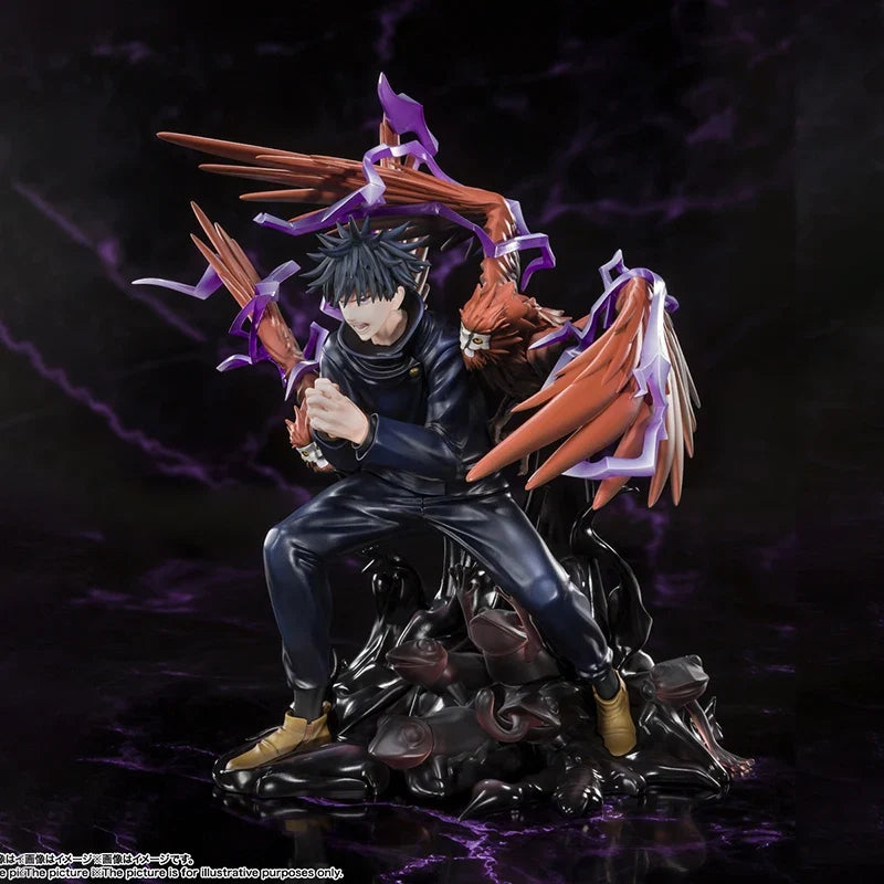 Bandai Genuine Fushiguro Megumi Figuarts ZERO Jujutsu Kaisen Super Robot Wars  EXTRA BATTLE Anime Peripheral Doll for Collectors