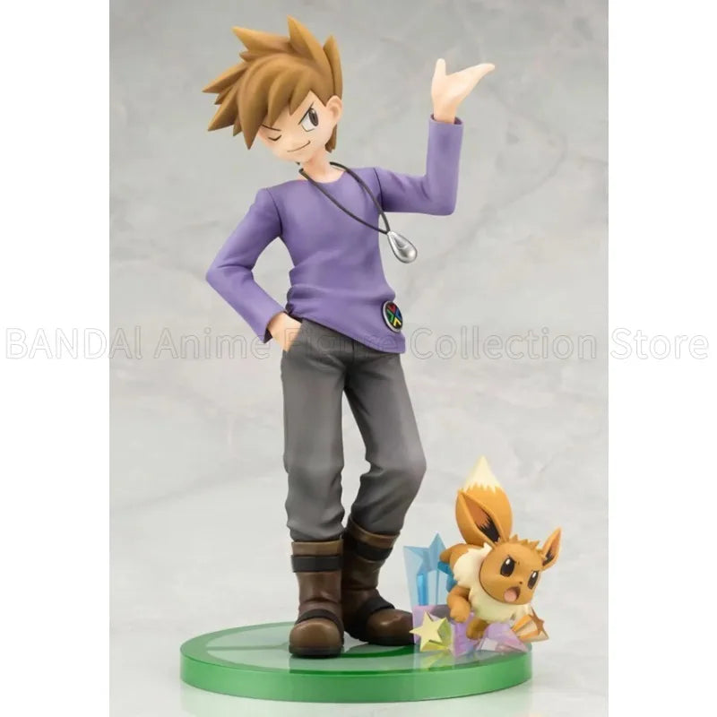 In Stock Original Kotobukiya Pokemon Figure Series GREEN with EIEVUI RED with PIKACHU 1/8 Scale Pre-Painted Figure Anime Toys