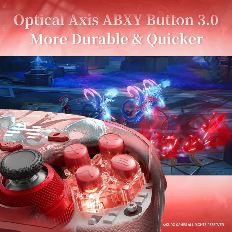 BEITONG Wuthering Waves - Phrolova Ver KP40D Elite Controller Hall/Micro Vibration Trigger Force Adjustable TMR Joystick