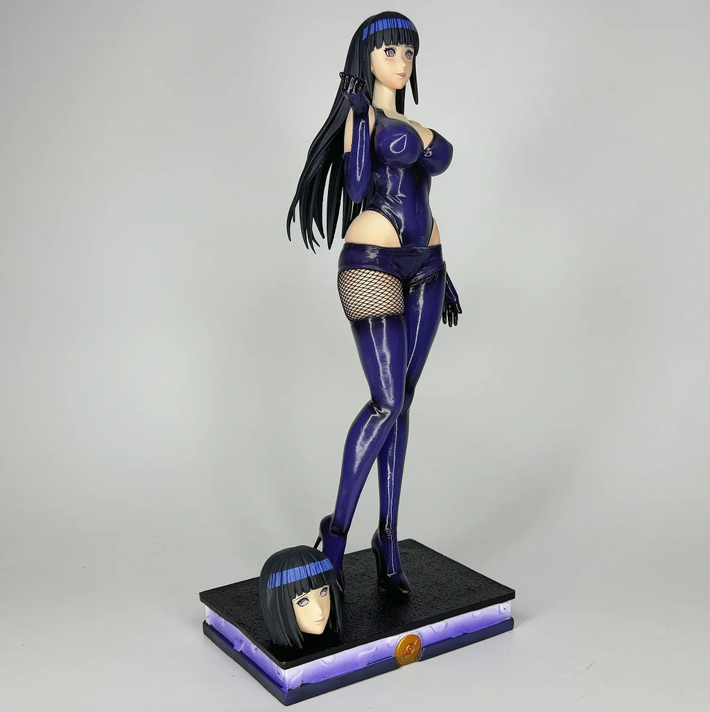 Naruto Anime Pretty Girl Jiaoying Hinata - Double Headed Surrounding Statues Handmade GK Model Ornament Wholesale