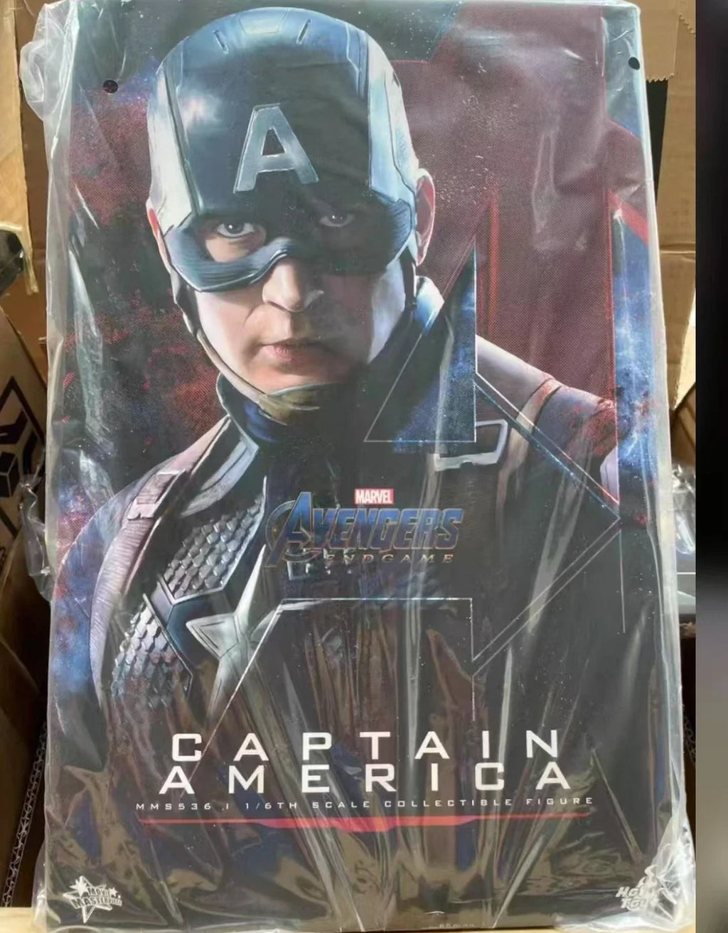 【In Stock】 HotToys HT 1/6 MMS536 Avengers 4 Captain America Captain America 7.0 Mobile Soldier Set Figure Model Gift Collection