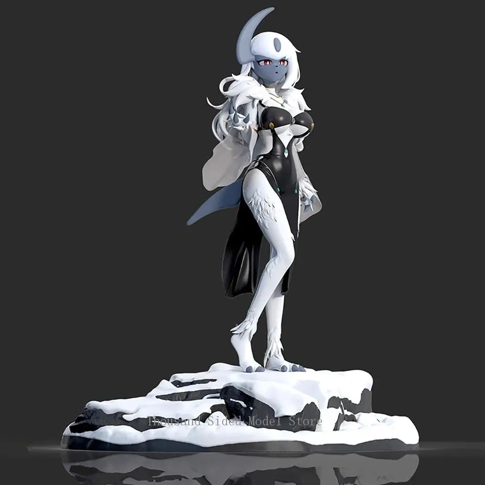 IDPLAYER Pokemon Sexy Disaster Beast Absol GK Model Toys 18CM Original Kawaii Anime Figure Collectible Toys