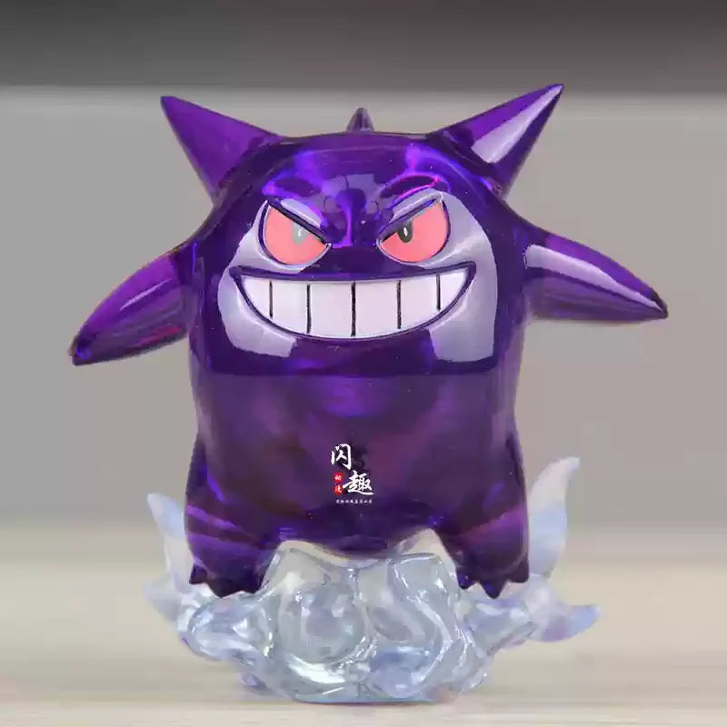 New PokéMon Pocket Fairy Surrounding Mega Bangiras Pet Elf 1/20 Scale Handmade Model Gk Geng Gui Bbq 3d Picture Christmas Gift
