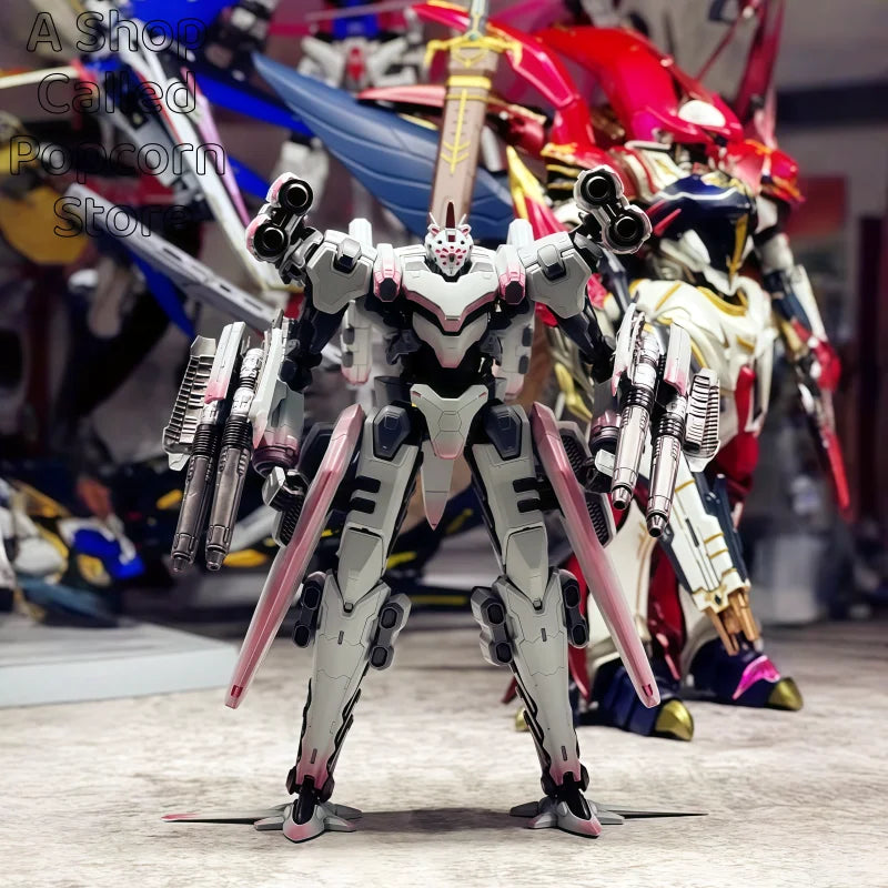 In Stock: Bandai Robot Damashii (R Damashii) Armored Core 6 - Ayre White Glint (Ayre'S Mecha) Action Figure