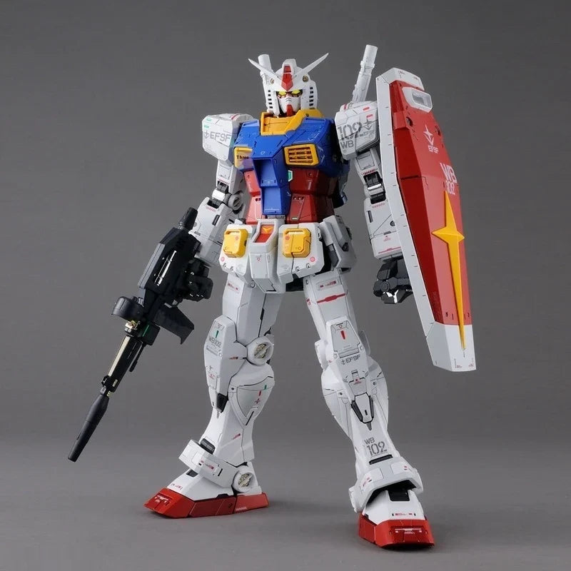 Daban PGU 1/60 Yuanzu 2.0 RX-78-2 Has The Function Of Exposing The Inner Frame With Lamp Assembly Action Figures Model Kit Gift