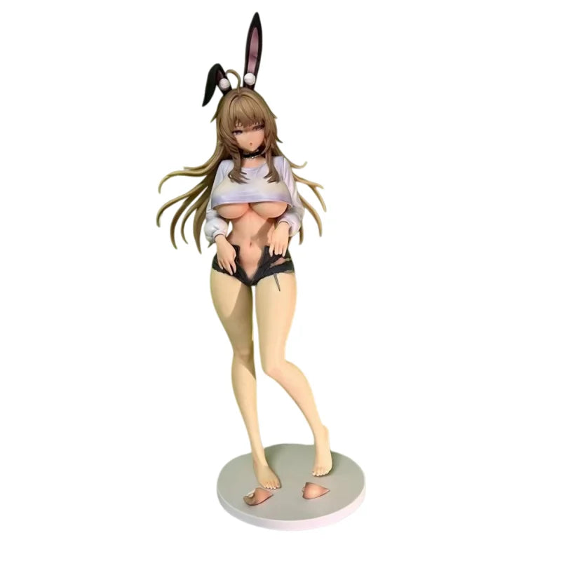 45cm Elf Girl Bunny Girl Standing Pose Anime Figure Model Statue Collection Desktop Decoration Ornament Toy Gift for Fans
