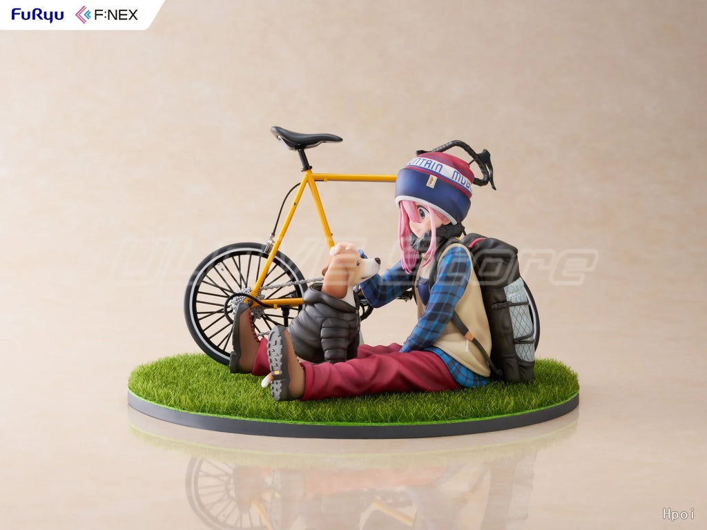 Original F:NEX LAID-BACK CAMP Kagamihara Nadeshiko Anime Figure Model Toys Gifts Collection
