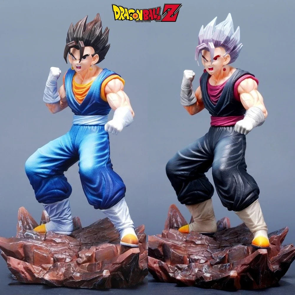 27cm/10.63in Anime Dragon Ball Figure Vegetto Action Figures Pvc Statue Desktop Ornamen Collection Model Toys Gifts