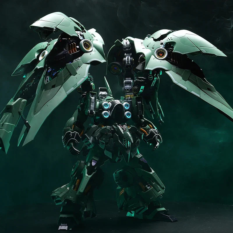 NEW 1/100 AXIS MODEL WORKS Kshatriya Osirisaerial Dominator Action Figure Luminous Lamp Assembly Gk Figure Collectible Model