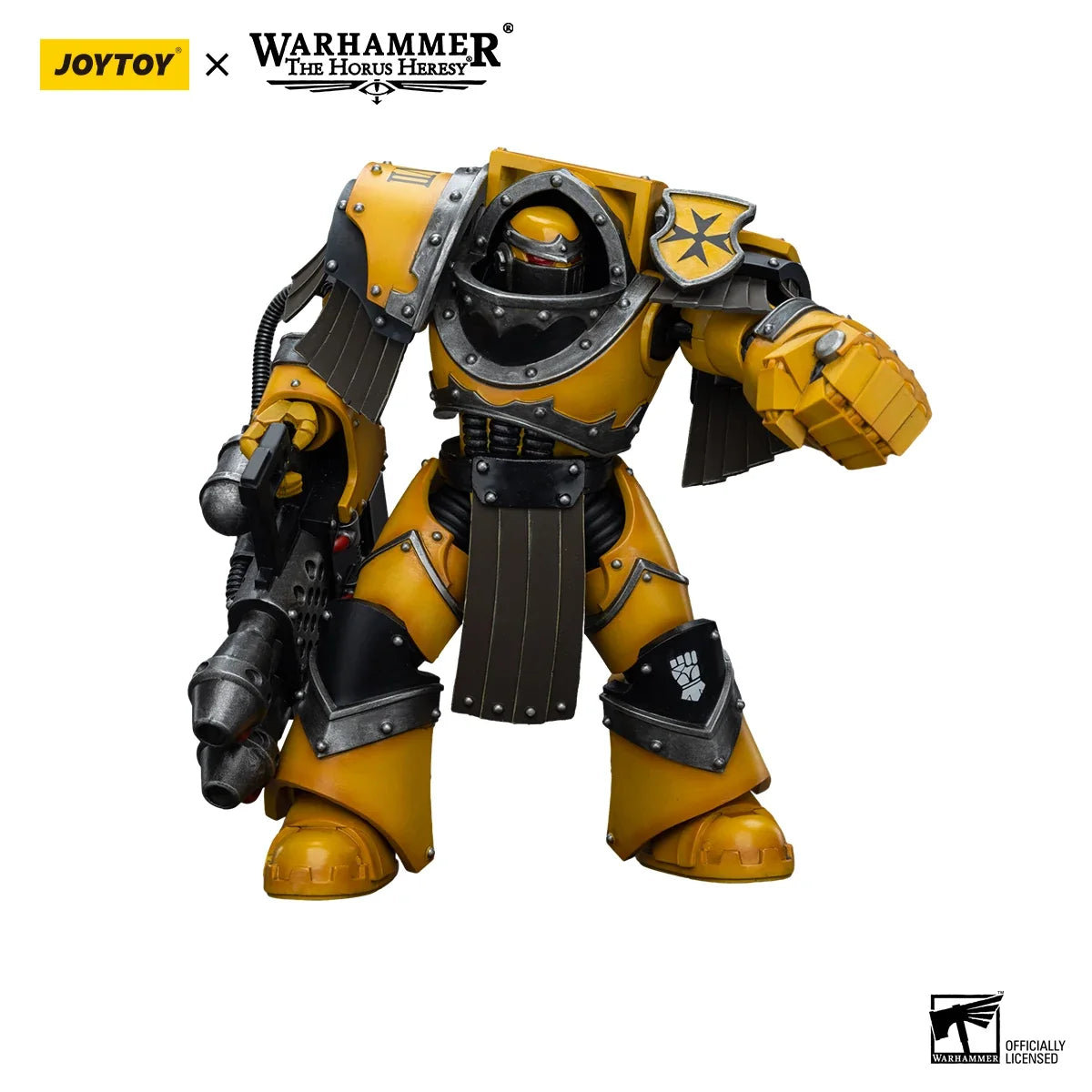 [IN STOCK] JOYTOY Warhammer40K 1/18 Action Figures Imperial Fists Legion Cataphractii Terminator Squad Model Boys Gift