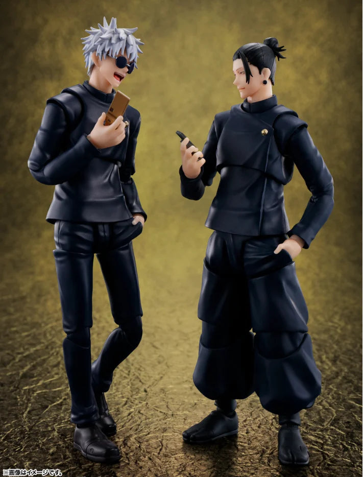 In Stock 100% Original Bandai S.H.Figuarts Jujutsu Kaisen SHF SATORU GOJO SUGURU GETO Jujutsu High School Technical Figure