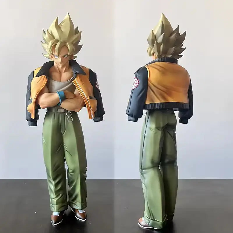Vf 30cm Dragon Ball Son Goku Anime Figure Super Saiyan Goku Leisure Pvc Action Figurine Statue Collection Model Toy Xmas Gifts
