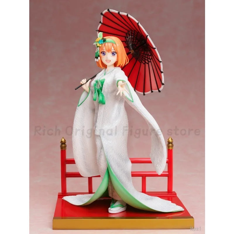 In Stock F:NEX The Quintessential Quintuplets Nakono Yotsuba - White and No Dirt-1/7 Anime Characters Figures Collection Models