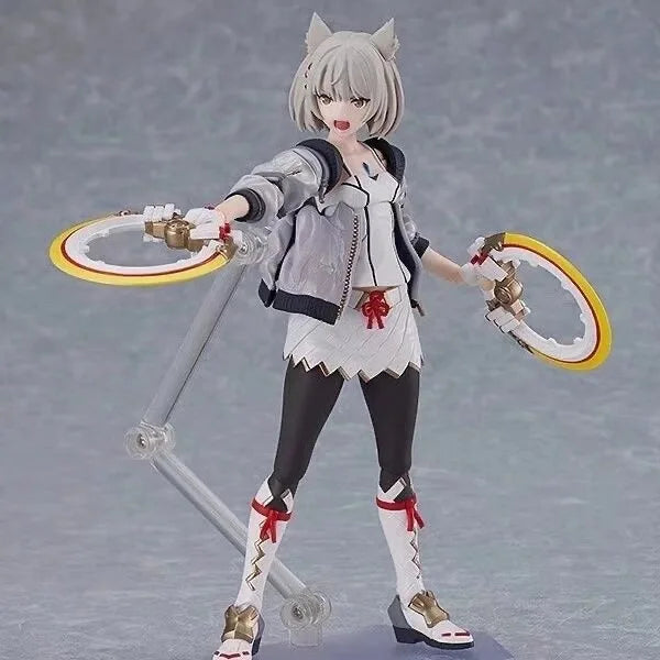 14cm Xenoblade 3 Mio Multiple Accessories Game Girl Figure Model Statue Boys Collection Desktop Decoration Ornament Toys Gifts
