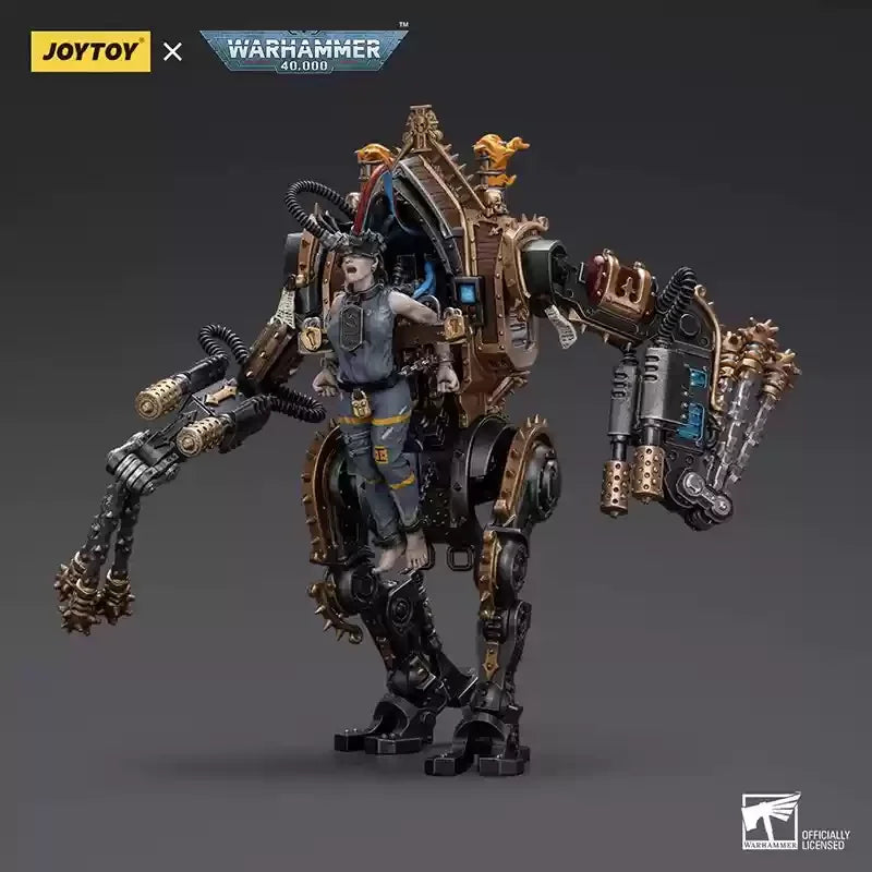 [IN STOCK] JOYTOY Warhammer 40k 1/18 Action Figures Adepta Sororitas Penitent Engine with Penitent Flails Collections toy gift