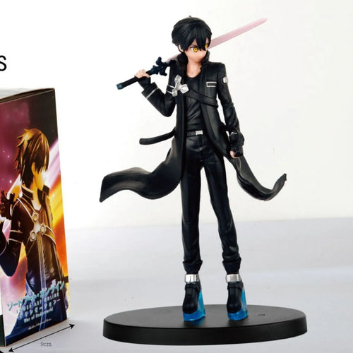 17CM Anime Sword Art Online Kirigaya Kazuto Figur War of Underworld Model Toy Geschenk Sammlung Yuuki Asuna Actionfigur PVC
