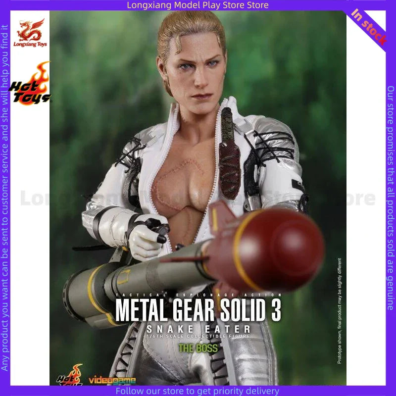 Auf Lager Hottoys HT Metal Gear Solid 3 MGS3 SNAKE EATER THE BOSS Actionfigur Geschenk-Sammlung