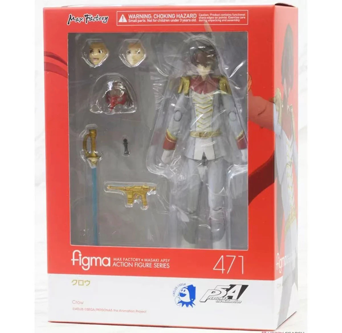 100 Original in Stock  Max Factory  Figma PERSONA5 The Animation 471 496Akechi Gorou 404Kitagawa Yuusuke EX-50Joker 433  SKULL