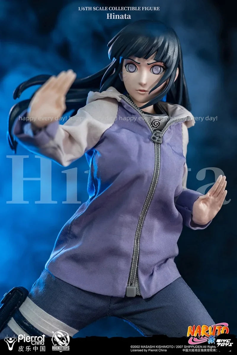 NEW in Stock RocketToys 1/6 Naruto Hinata ROC-006 Soldier Figure Lactoid Action Figure Collection Gifts