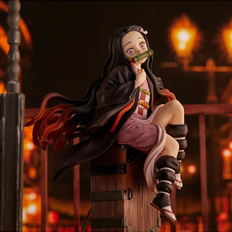 In Stock Genuine Original ANIPLEX+ Kamado Nezuko Demon Slayer Action Anime Figure Collectible Model Doll Statuette Ornament Gift