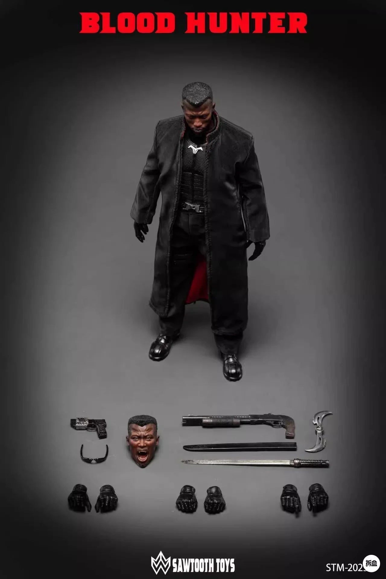 2026 New Sawtooth 1/12 Scale 6-Inch Bloodthirsty Hunter Blade Articulated Figure Collection Decoration Ornament Model Toy Gifts
