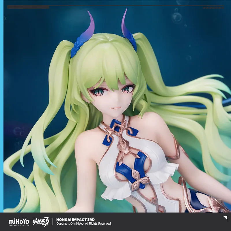 MiHoYo Mobius 1/8 Scale Complete Figure Honkai Impact 3rd Azure Daughter Ver Collectible Anime Statue For  Fans Desktop Decor